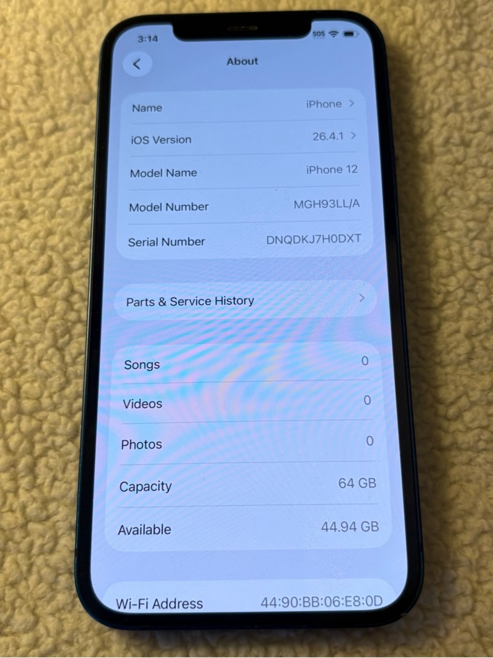 Apple iPhone 12 64 GB Blue - Picture 12 of 14